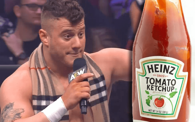 MJF Starts Twitter Beef With Heinz Ketchup