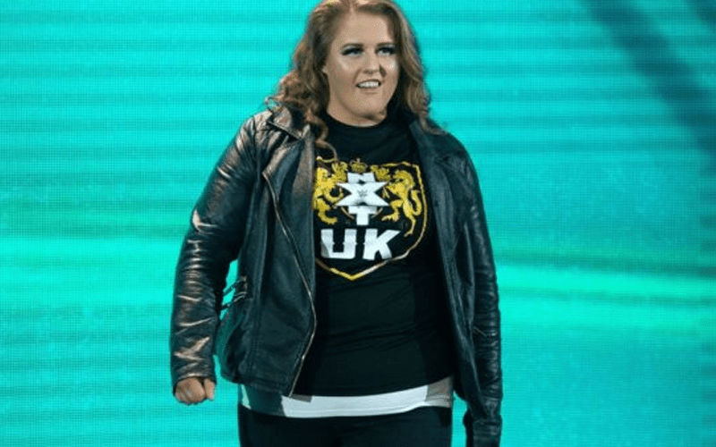 Piper Niven can be seen on WWE's NXT UK brand as she smashes opponents...
