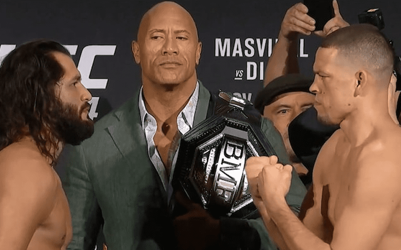 Nate Diaz On The Rock: ‘F*ck Him … He Can Get His Ass Whooped Too’