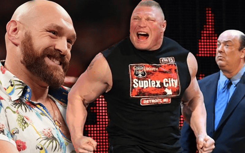 Paul Heyman Responds To Tyson Fury Wanting To Fight Brock Lesnar ‘HMU B*tches!”