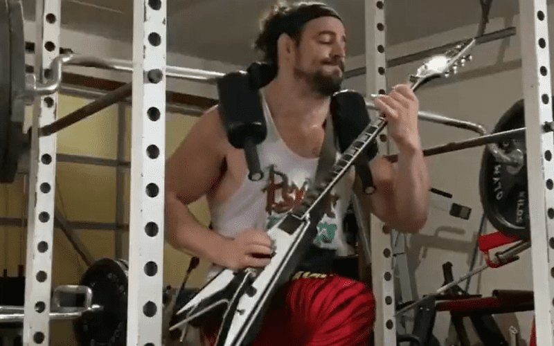 WWE NXT Superstar Shreds Guitar & Lifts At The Same Time