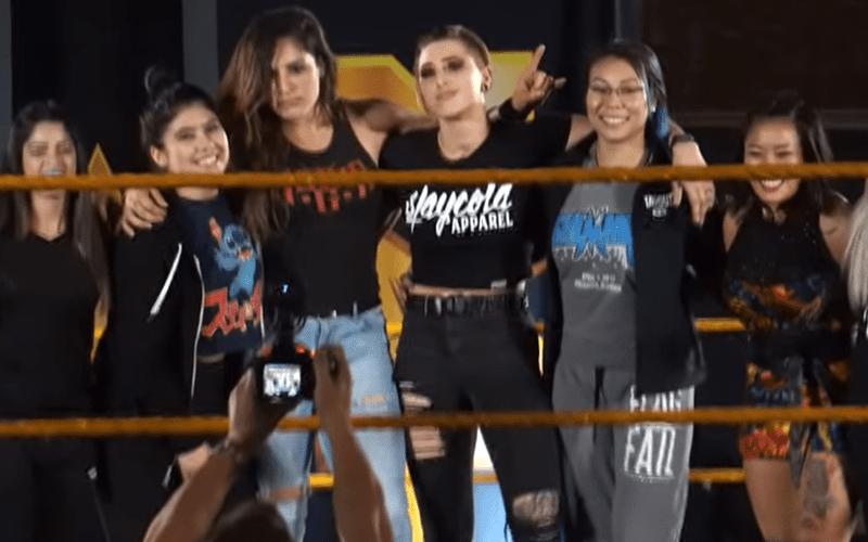 Backstage Look At WWE NXT’s First-Ever All-Female Event