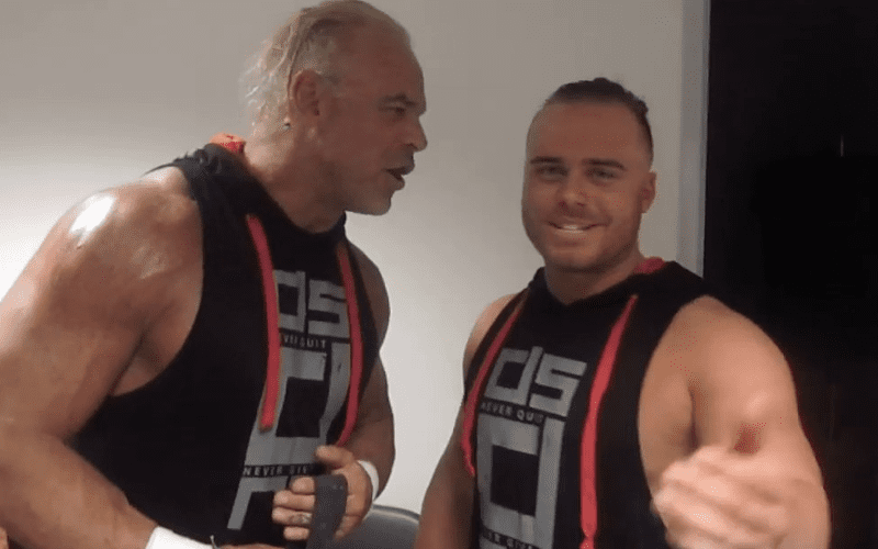 Billy Gunn & Son Austin Gunn Wrestling As A Team In AEW