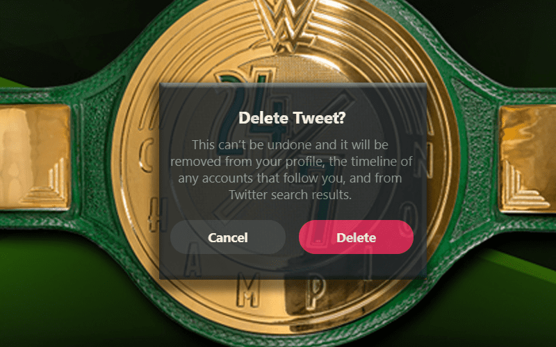 WWE Superstar Protests WWE 24/7 Title Change Before Deleting Tweet