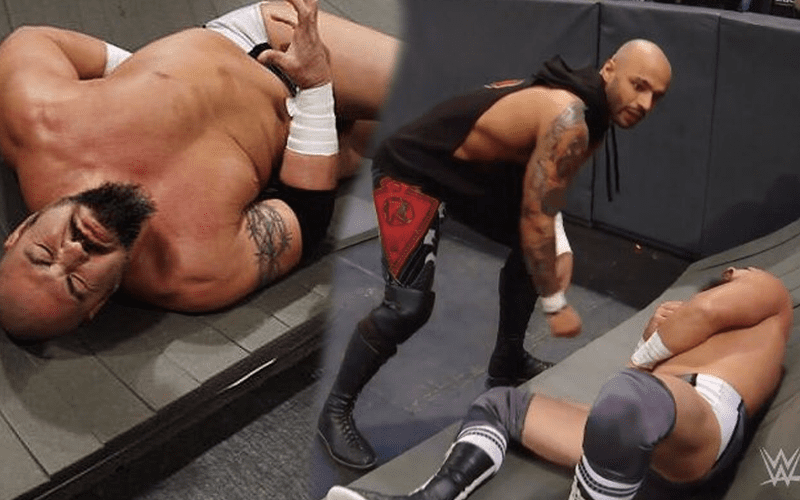 Who Andrade Beat Down & Ricochet Saved On WWE RAW