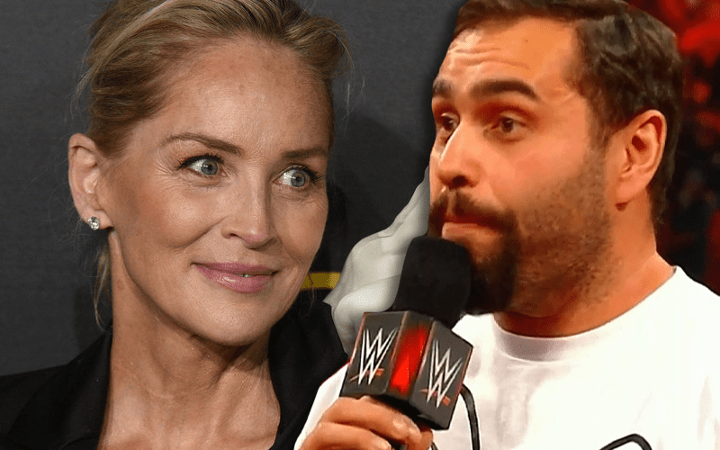 Rusev Is Interested In Sharon Stone’s Bumble Activity