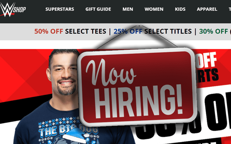 WWE Hiring New Apparel Designer