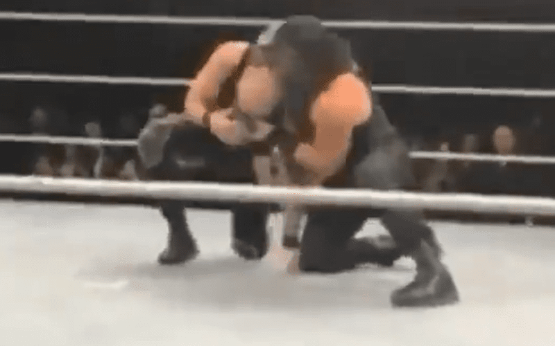 WATCH Roman Reigns Feed King Corbin Dog Food At WWE Live Event