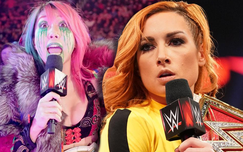 Becky Lynch On Wanting To Build Asuka As A Monster For WWE Royal Rumble