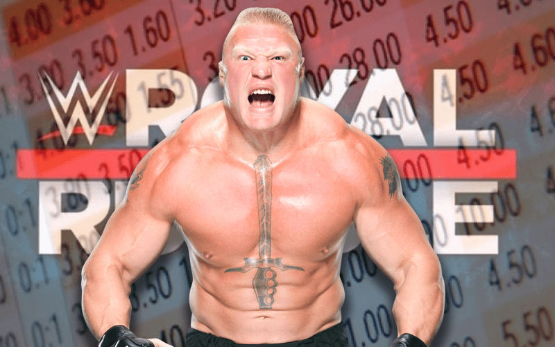 Brock Lesnar Shifts WWE Royal Rumble Betting Odds In A Big Way