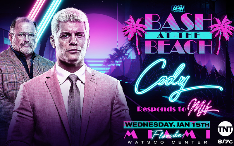 Matches & Segment For AEW ‘Bash At The Beach’ Dynamite This Week