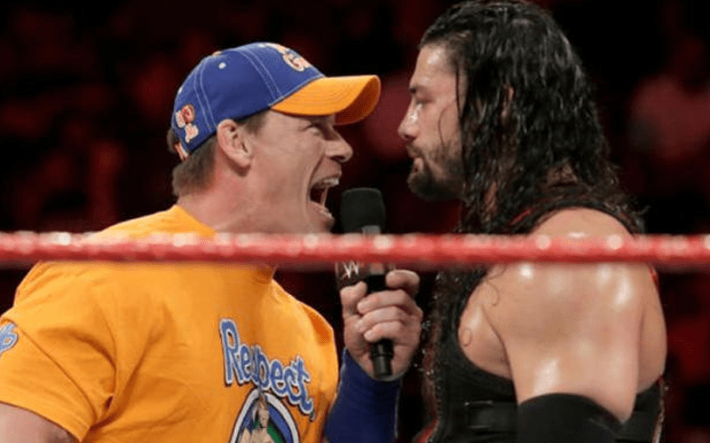 Roman Reigns Wants Another Match Against John Cena