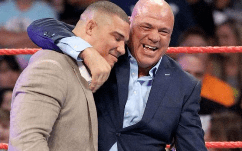 Kurt Angle Reveals Original Plan For WWE Jason Jordan Storyline