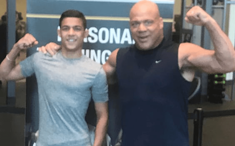 Kurt Angle Told Son He’ll Get WWE Tryout If He Does Well In School