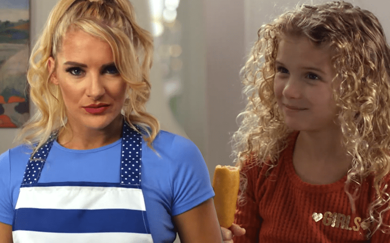 Watch Lacey Evans & Daughter’s New Corn Dog Commercial