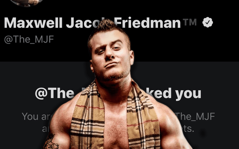 MJF Blocks Fan For Remixing His Entrance Music