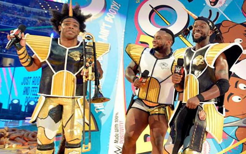 New Day Reveals Big Problem They Had With WWE WrestleMania Match