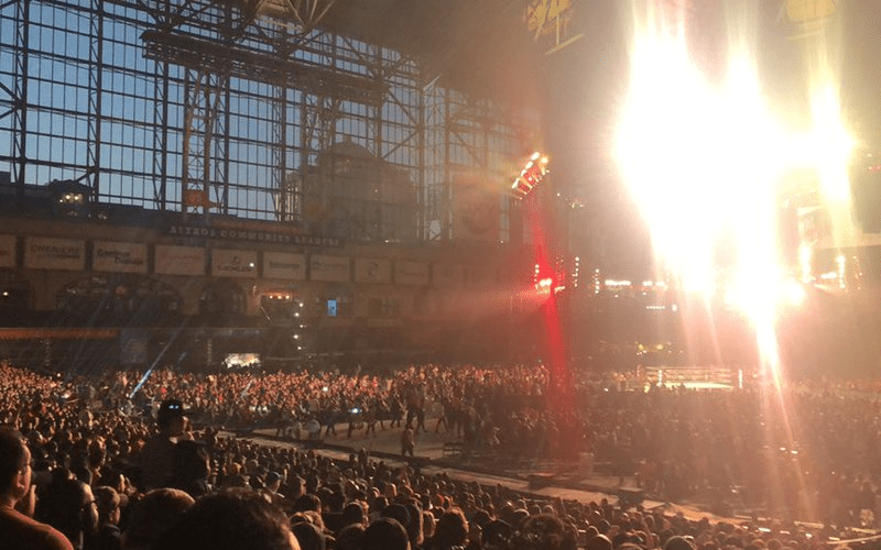 minute maid park wwe