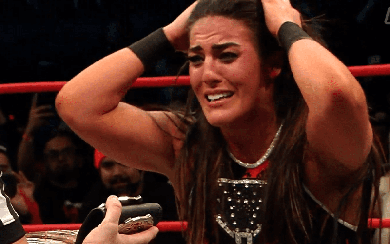 Tessa Blanchard Skirts Questions About Allegations After Impact Wrestling World Title Win