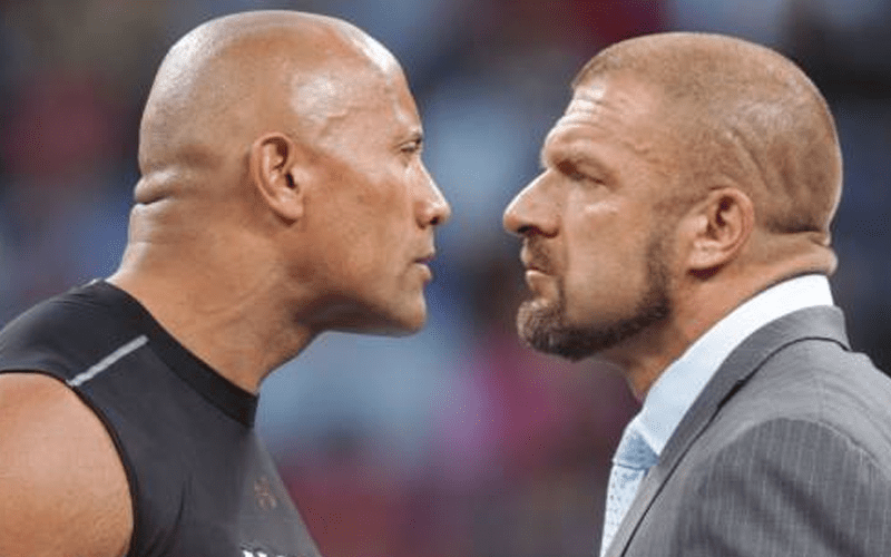 Triple H Confirms Why WWE WrestleMania Match Against The Rock Never Happened