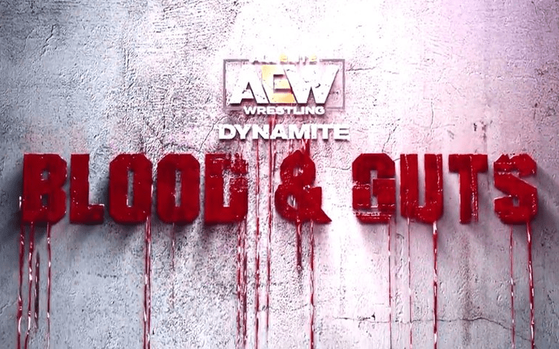 AEW Reveals ‘Blood & Guts’ Special Edition Of Dynamite