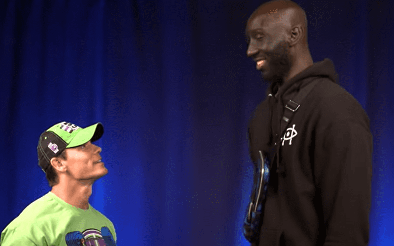Boston Celtics Player Gets Face Time With John Cena Backstage At WWE SmackDown