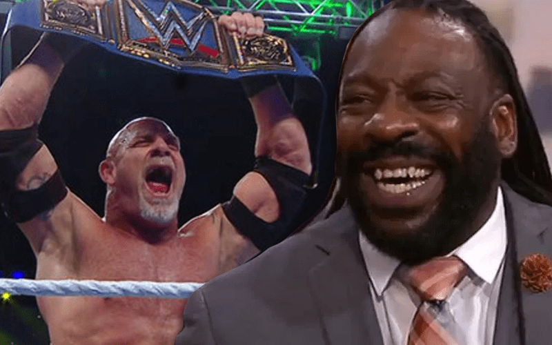 Booker T Is A Fan Of WWE Putting Universal Title On Goldberg