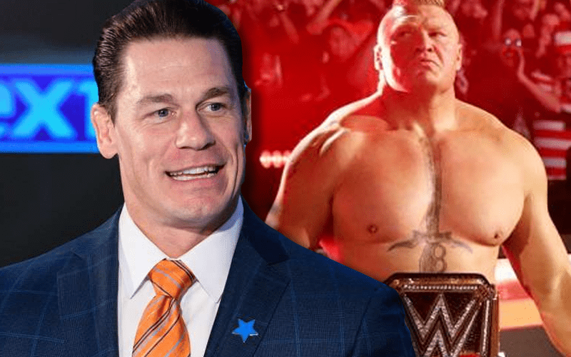 John Cena Jokes About Calling Brock Lesnar Greatest Of All Time