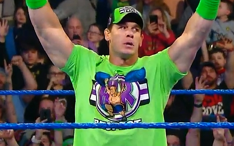 John Cena Changes Up Entrance Routine For WWE SmackDown Return