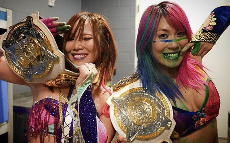 Kabuki Warriors Break Record As WWE Women’s Tag Team Champions