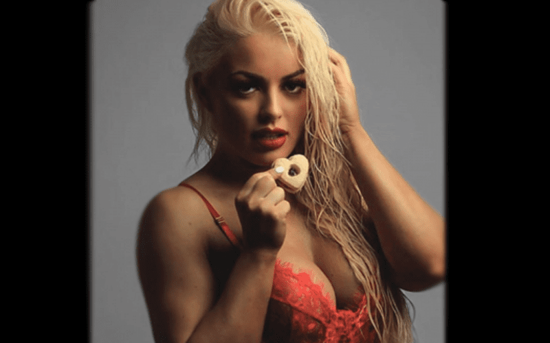 Mandy Rose Reveals Valentine’s Day Photo Shoot