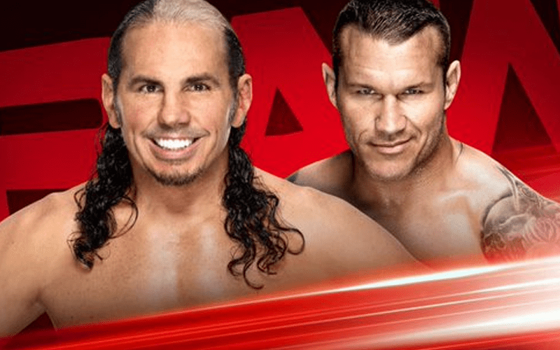 Likely Reason Why Randy Orton vs Matt Hardy Was Booked For WWE RAW