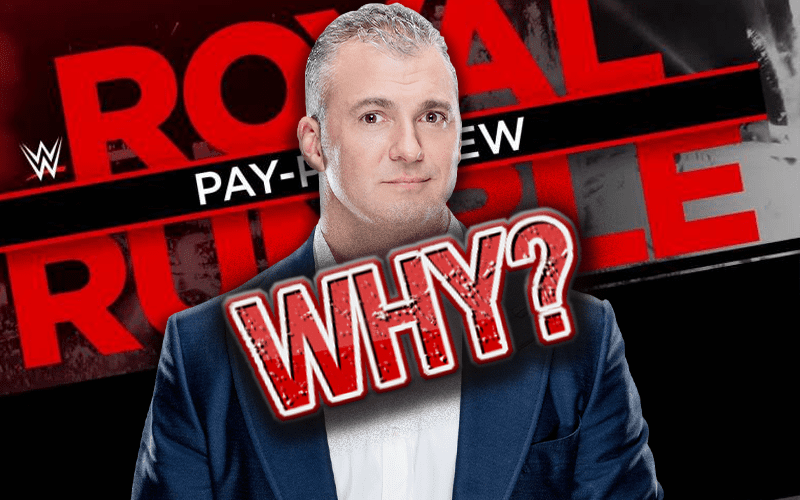 Why WWE Had Shane McMahon In To Help Produce Royal Rumble Match