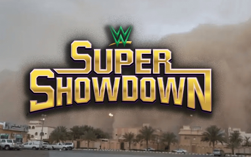 WWE Superstars Land In Bad Sand Storm In Saudi Arabia Before Super ShowDown