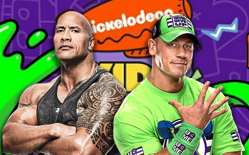 The Rock & John Cena Nominated For Nickelodeon Kids' Choice Awards