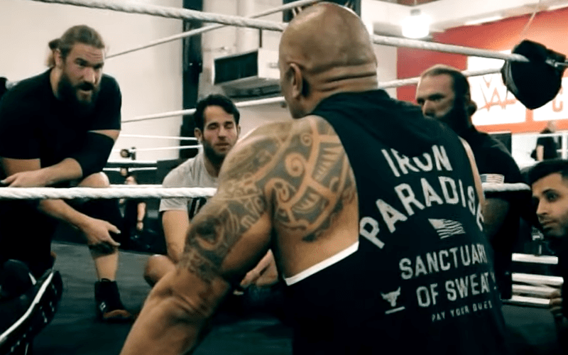 WWE Releases Video Of The Rock’s Performance Center Visit