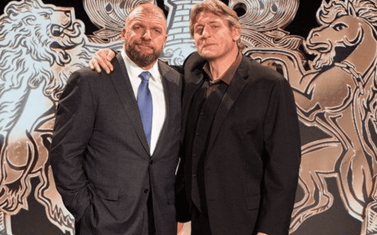 William Regal Says He & Triple H Barely Talk