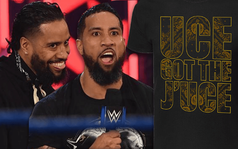 The Usos’ New Official WWE Merch Says They Got ‘The J’UCE’