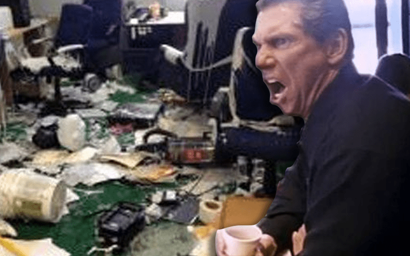 WWE Nixed WrestleMania Angle Involving Trashing Vince McMahon’s Office