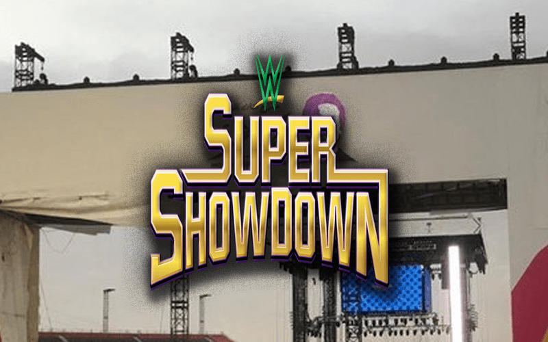 FIRST LOOK At WWE Super ShowDown Stage This Year