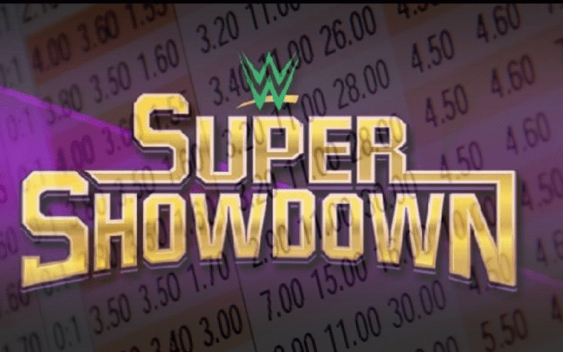Interesting Betting Odds For WWE Super ShowDown