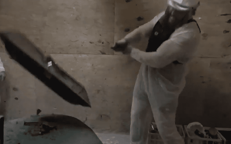 Watch Braun Strowman & More WWE Superstars Wreck A Smash Room