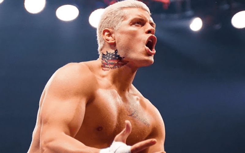 Fans Start Fundraiser For Cody Rhodes Neck Tattoo Removal
