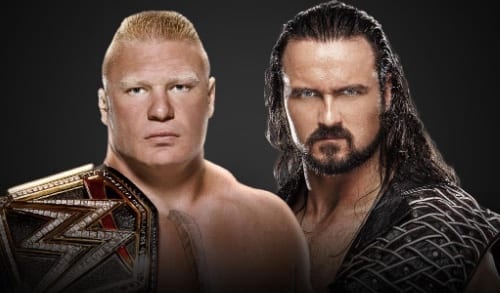 Betting Odds For Brock Lesnar vs Drew McIntyre At WWE WrestleMania 36 Revealed