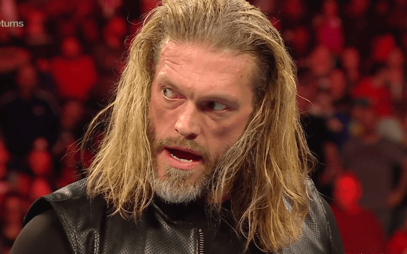 Edge Still Not Happy At All After WWE RAW This Week