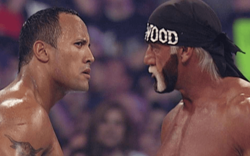 Hulk Hogan Gets Nostalgic About WrestleMania Match Against The Rock
