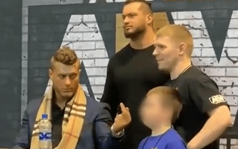 AEW Gets Mainstream Press Over MJF Giving Child Middle Finger