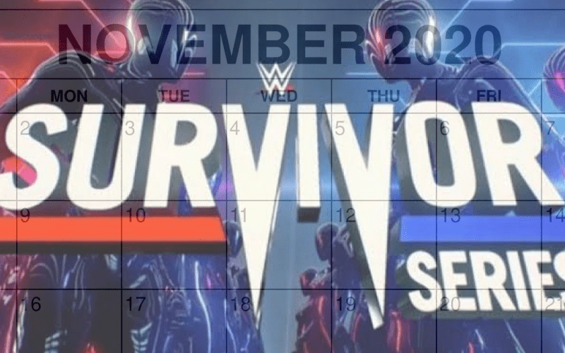 Survivor Series 2020 Date & Location Revealed