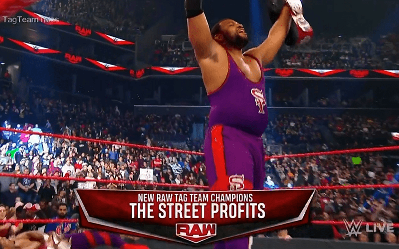 Street Profits Win WWE RAW Tag Team Titles