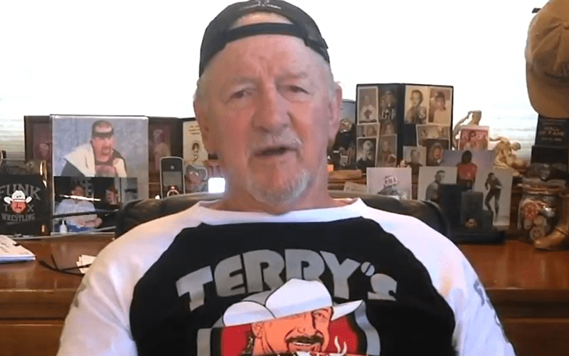 The 78-year old son of father (?) and mother(?) Terry Funk in 2022 photo. Terry Funk earned a  million dollar salary - leaving the net worth at  million in 2022